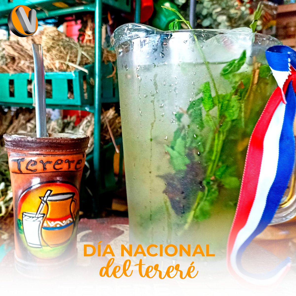 Hoy celebramos el Día Nacional del Tereré, la refrescante bebida paraguaya que une a amigos y familia. Con yerba, agua fría y hierbas, el tereré es símbolo de encuentros, tradición y la calidez de nuestra cultura. ¡Salud por esta deliciosa tradición que nos une!