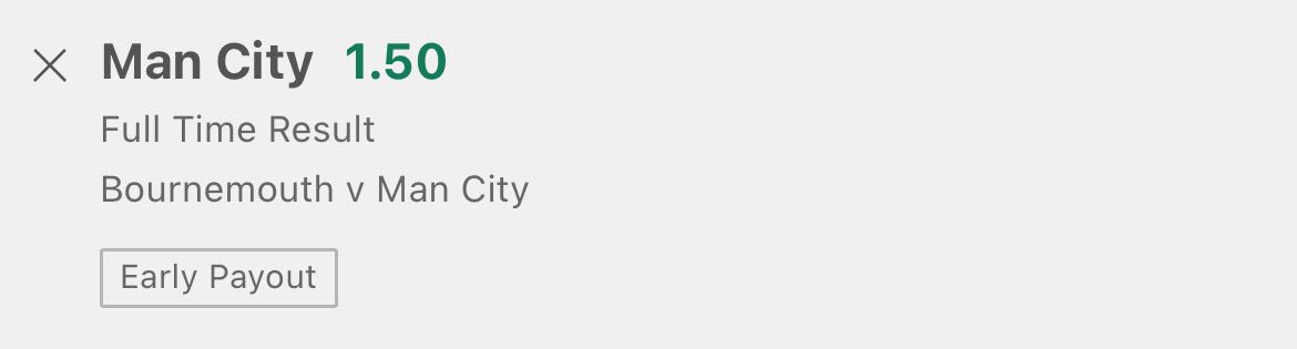 SJMMA9's tweet photo. How are Manchester City this price against Bournemouth? https://t.co/SLg2e065ql