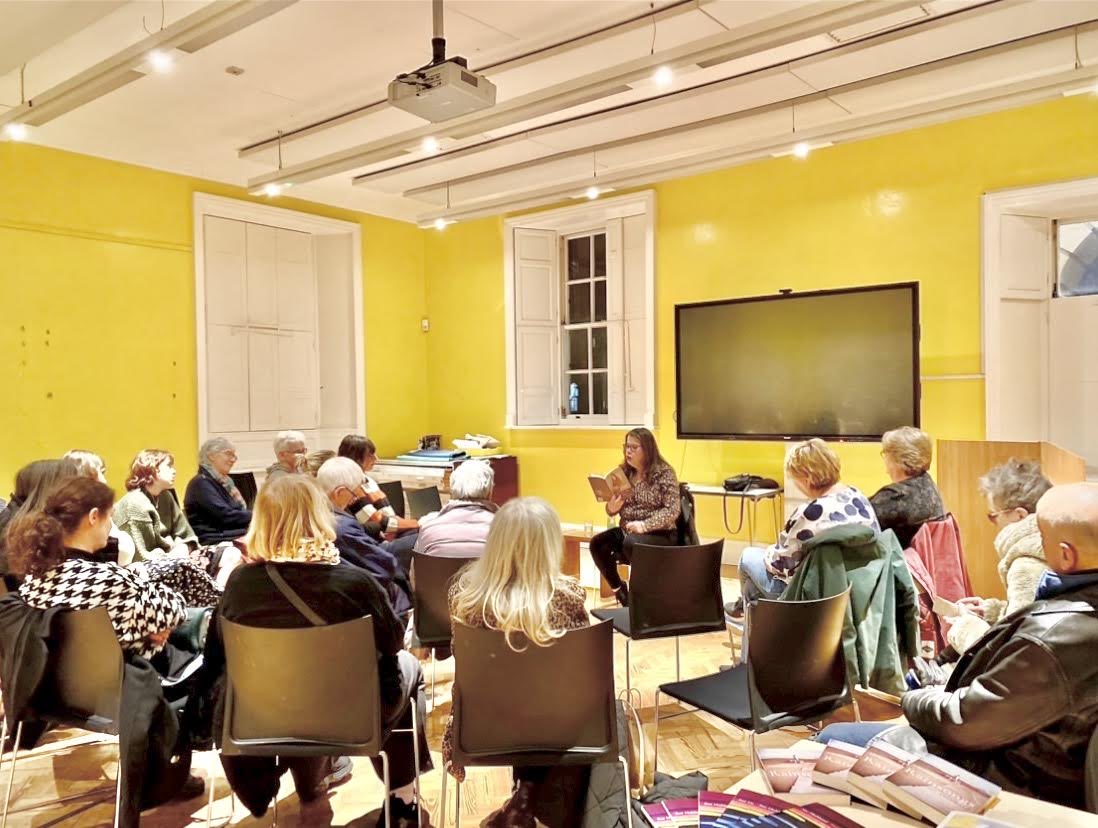 Lovely audience at Bath’s Holburne museum for my reading of my Seren collection God’s Little Artist: poems on the life of Gwen John to coincide with the exhibition of her work. Photos courtesy of ⁦@RozHopkinson⁩ ⁦@SerenBooks⁩ ⁦@Holburne⁩