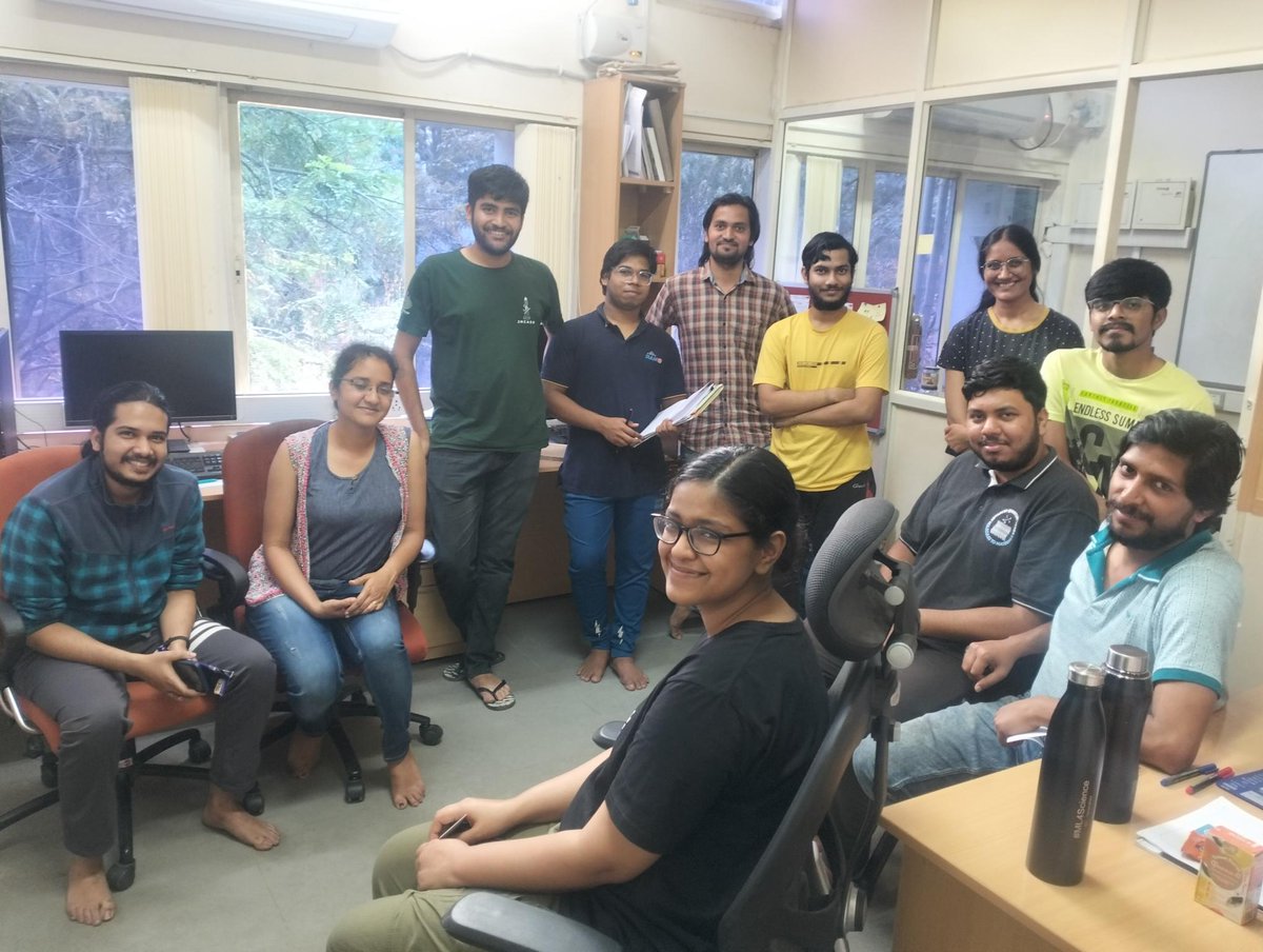 Celebrating 60 years of Rahman l-argon MD paper thru JNCASR-CECAM MD@60 #MDat60 Conference. 
Program, Book of Abstracts at sites.google.com/view/md60/prog… 
198 Poster Presentations! 300 Participants!!
Starts Feb 26, 2024 at <a href="/jncasr/">JNCASR Bangalore</a> 
<a href="/cecamEvents/">CECAM</a> 
Volunteers hard at work! 👇👇