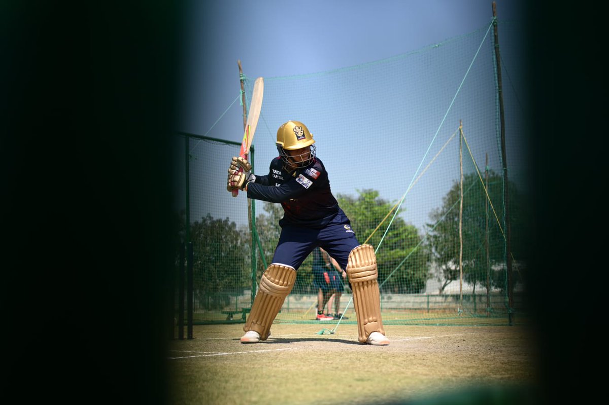 The stage is set. It's matchday and I'm more than ready!  #PlayBold #SheIsBold #ನಮ್ಮRCB #WPL2024