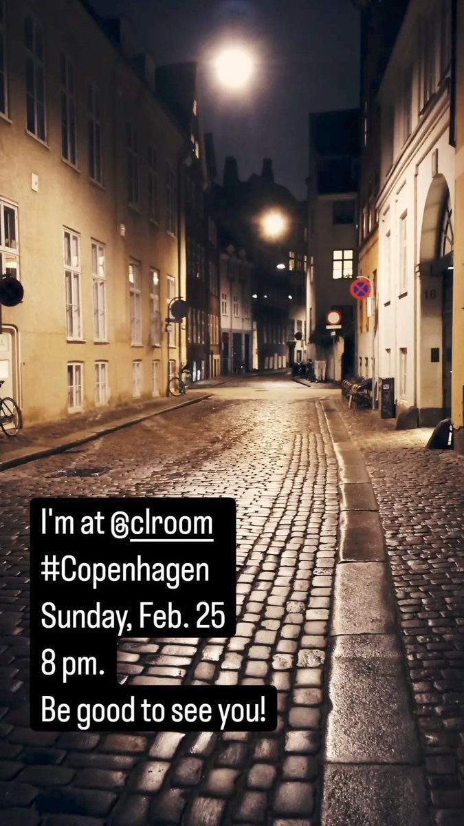 I'm at @clroom, Literaturhaus in Copenhagen, Sunday Feb 25th, 8 pm. Volkmar Zimmermann sitting in on lap steel. Be good to see you! #copenhagen #københavn #singersongwriter #originalsongs #originalsins