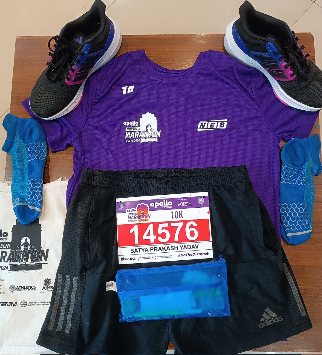 SPYmathsmoment's tweet photo. Ready to take on the Cal New Delhi marathon! #Excited #RunningStrong https://t.co/Y1OzDXyBvA