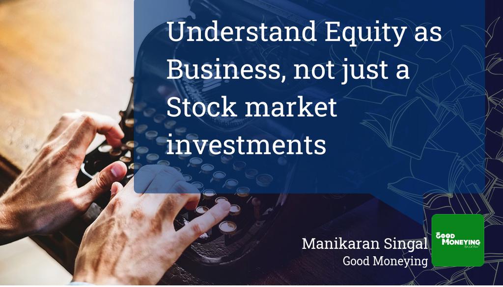 Equity investments are not about reacting to market movements. It's about valuing the long-term potential of a business. #InvestmentWisdom #LongTermVision'

Read more 👉 lttr.ai/APGOD

#EquityShare #InsurancePolicies #EquityShares