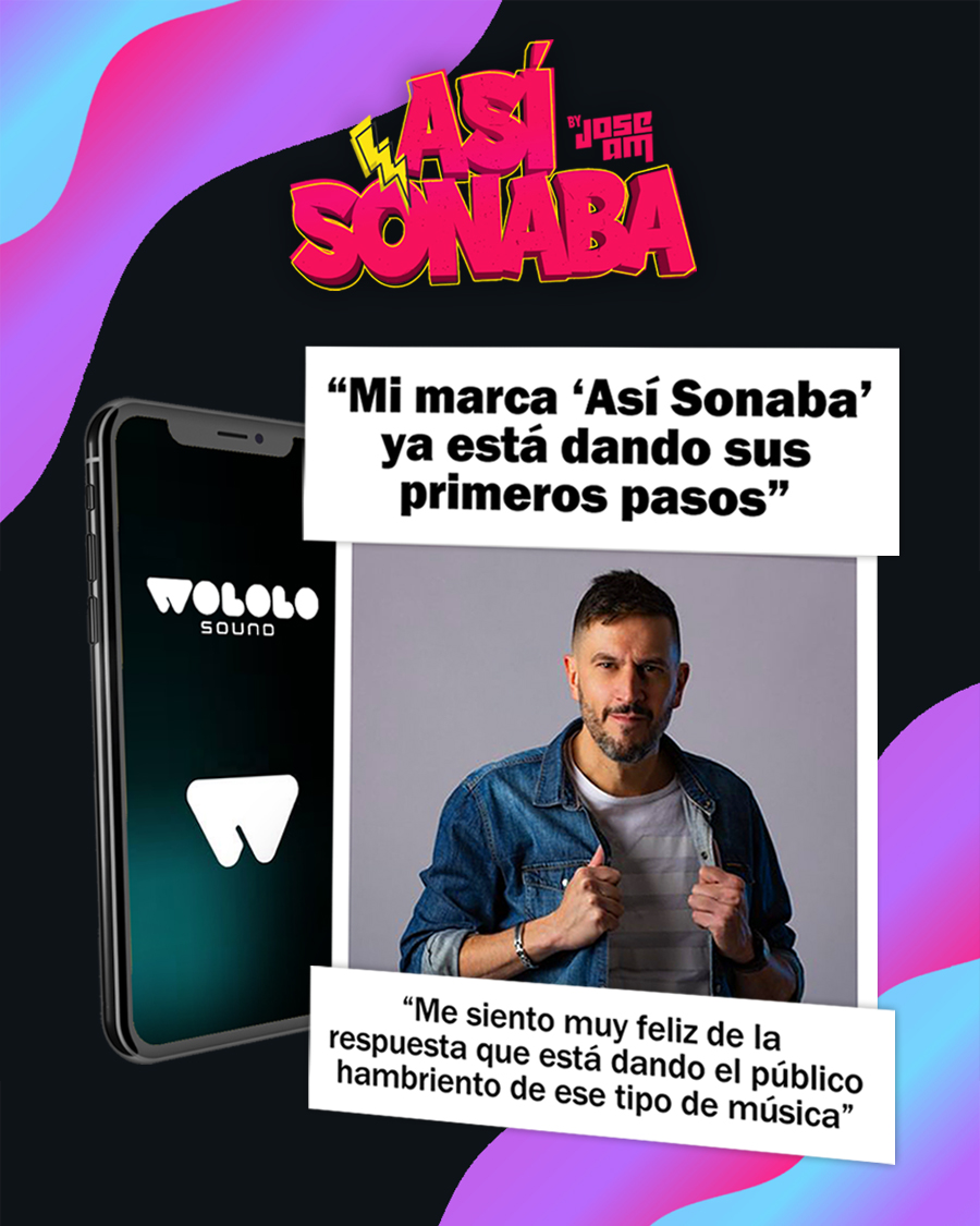 He trabajado con <a href="/JoseAMdeejay/">Jose AM</a> en una cosa u otra desde 2016, y me encanta acompañarle en esta aventura musical llamada asisonaba.com, un viaje a los sonidos dance de una época dorada del género, la década 2005-2015.

💻 Lee la entrevista: wololosound.com/entrevistas/jo…