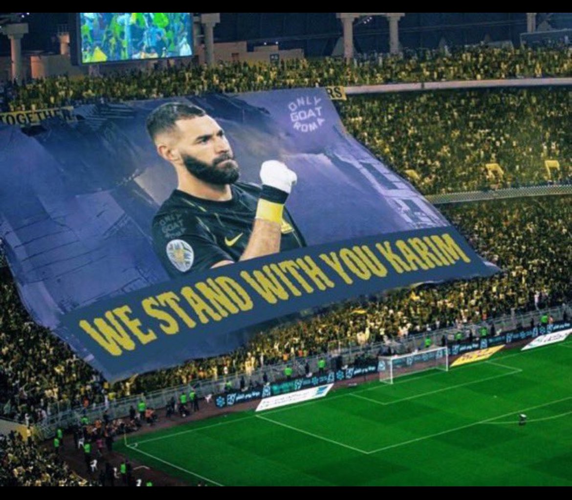 nasraljghthmy1's tweet image. #WeStandWithKarimBenzema