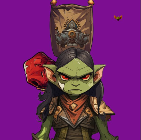 GoblinxGang's tweet photo. Another female armor set complete. Getting a feel for the female compilation with and without the mask. Also a sneak of one of the Goblin weapons The Meat Club.
LFGoblin!!!
https://t.co/ofgIMNhrzt
#Cardano #cnft #cardanonft #cardanoproject #nft https://t.co/TINr3eQIS0