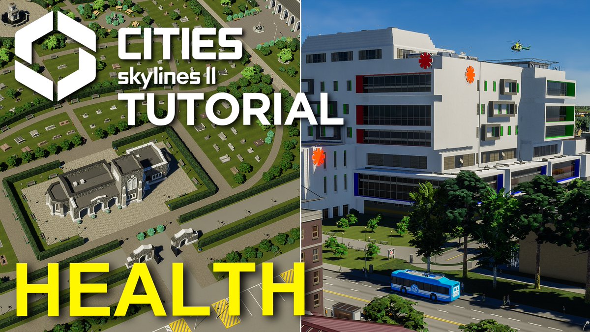 In this tutorial, we dive into all things Healthcare and Deathcare in <a href="/CitiesSkylines/">Cities: Skylines</a> 2! 🏥

Check it out! 👉 youtu.be/jbmTW7S-m4Y

#CitiesSkylines #Tutorial #Healthcare #Deathcare
