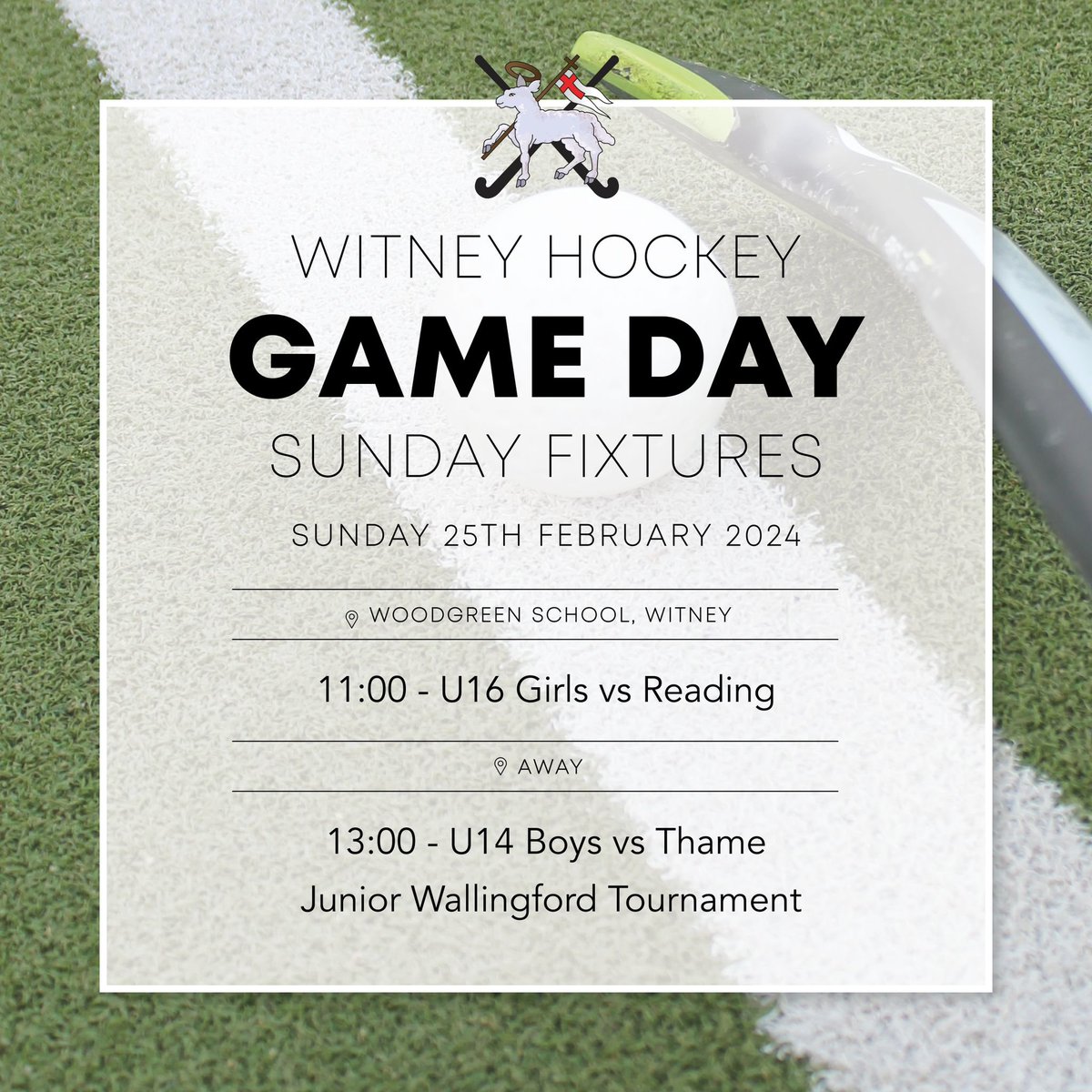 Bring on the weekend 🏑🤍🖤

#Witney #Hockey #WitneyHockey #WitneyHockeyClub #OxfordHockey #EnglandHockey #FieldHockey #Oxfordshirehockey