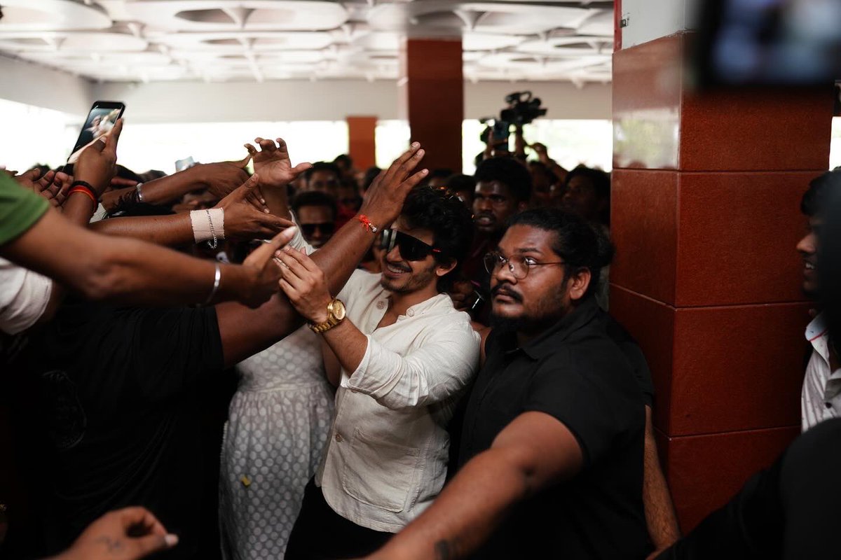 Release day #23.02.24

From being seated among the crowd at the theatres to experiencing the exhilaration of the crowd in Vizag on our #siddharthroy release day!
#blessed #grateful