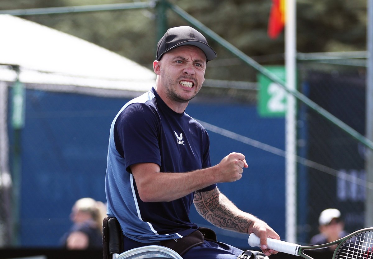 Through to tomorrow's Bolton Indoor ITF 2 quad singles final 🙌 @AndyLapthorne moves to within one match win of a fourth singles title @BoltonArena after beating Leandro Pena (BRA) 6-1, 6-4. #BackTheBrits 🇬🇧 | #wheelchairtennis | #BoltonIndoor