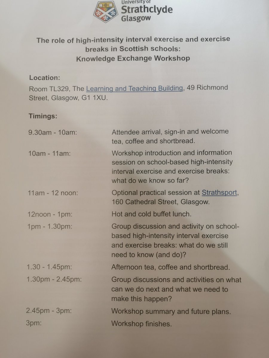 Mr Stewart (@mrstewart_pe) on Twitter photo Great discussion on the role of high intensity interval exercise and exercise breaks in Scottish schools. <a href="/StrathEDU/">Strathclyde Institute of Education</a> <a href="/strathpah/">Strathclyde Physical activity for health</a> <a href="/UWSPE/">UWS Physical Education</a> Great discussion on the role of high intensity interval exercise and exercise breaks in Scottish schools. <a href="/StrathEDU/">Strathclyde Institute of Education</a> <a href="/strathpah/">Strathclyde Physical activity for health</a> <a href="/UWSPE/">UWS Physical Education</a>