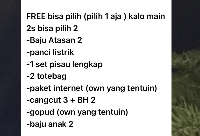 difhjoo's tweet photo. @huwouou rundingan bebas kak bisa 7 hari bisa 10 hari hihi 

adaa freenyaa bisa pilih https://t.co/b90XsResE2