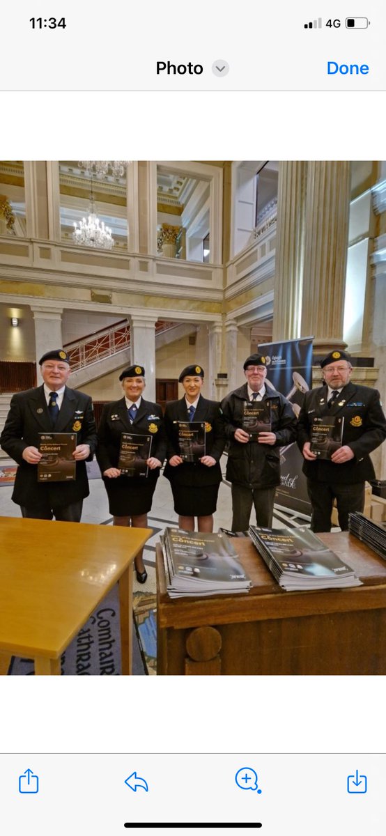 More photos from last night’s wonderful concert. Many thanks to @corklordmayor @corkcitycouncil for use of the City Hall, @OneFuchsia for assisting, @DFSMIreland for their outstanding musicianship, @2BdeGoc @28infantry for their pipers. All to benefit the DF Benevolent Fund.