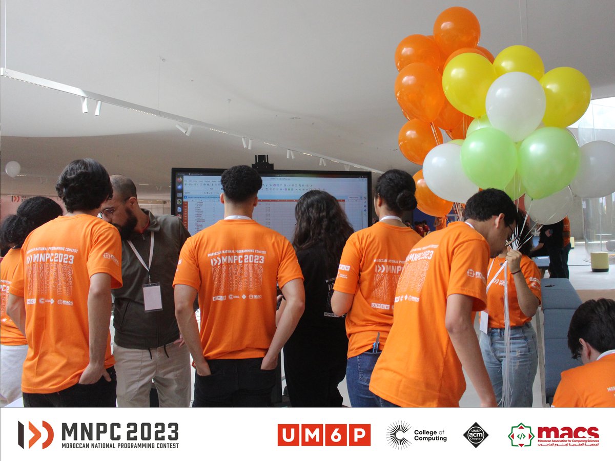Moroccan National Programming Contest tweet media