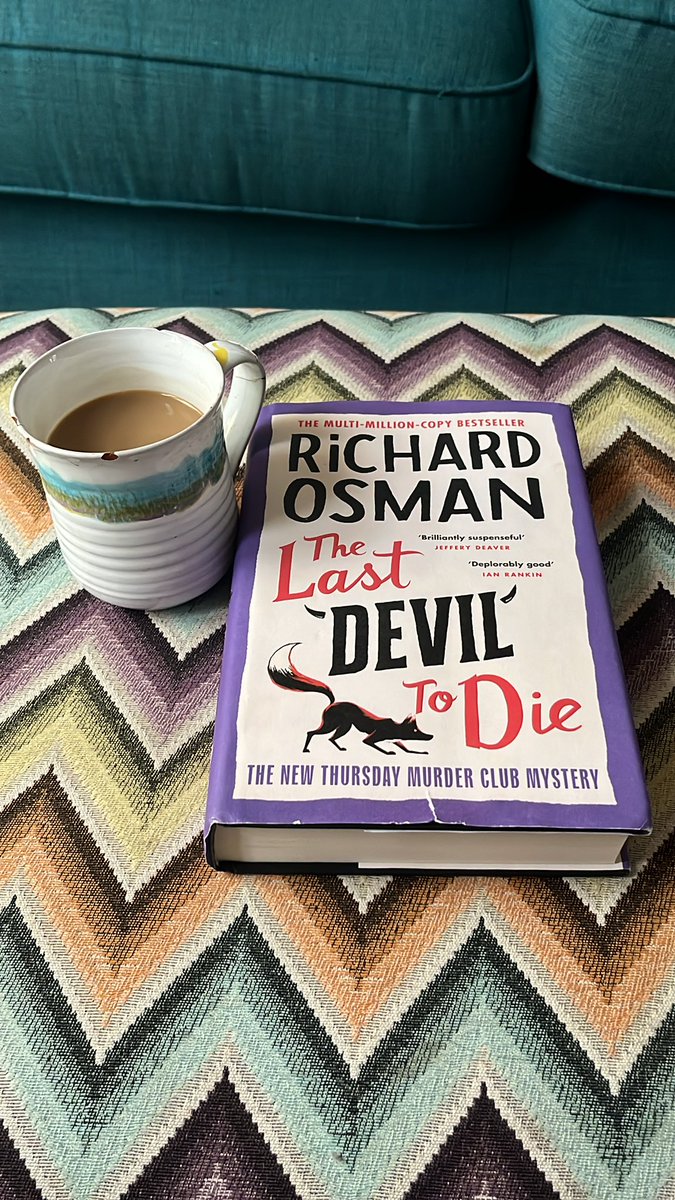 Thank you @StaceyTrip - looking forward to this but quite sad it’s the end of the run @richardosman #TheLastDeviltoDie