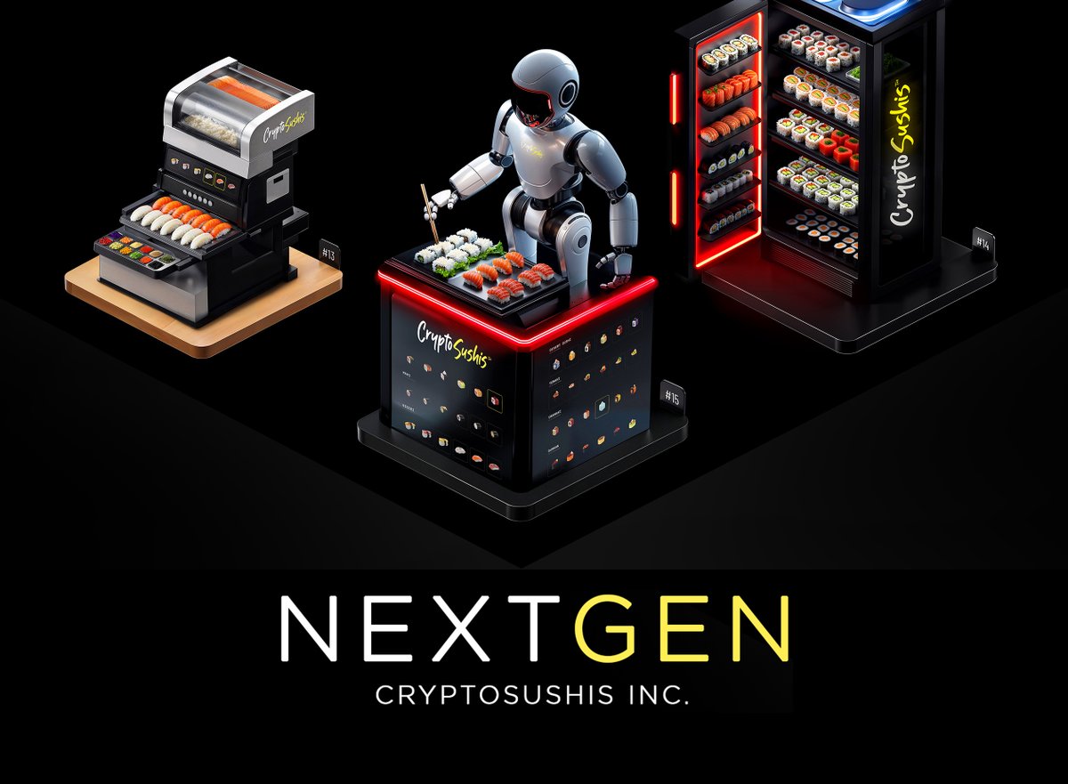 We introduce the next generation of machinery that will transform your restaurant into a futuristic stage🔥
--
👉 niftygateway.com/collections/cr…
--
#NFTs #nftcollector #NFT #NFTCommunity