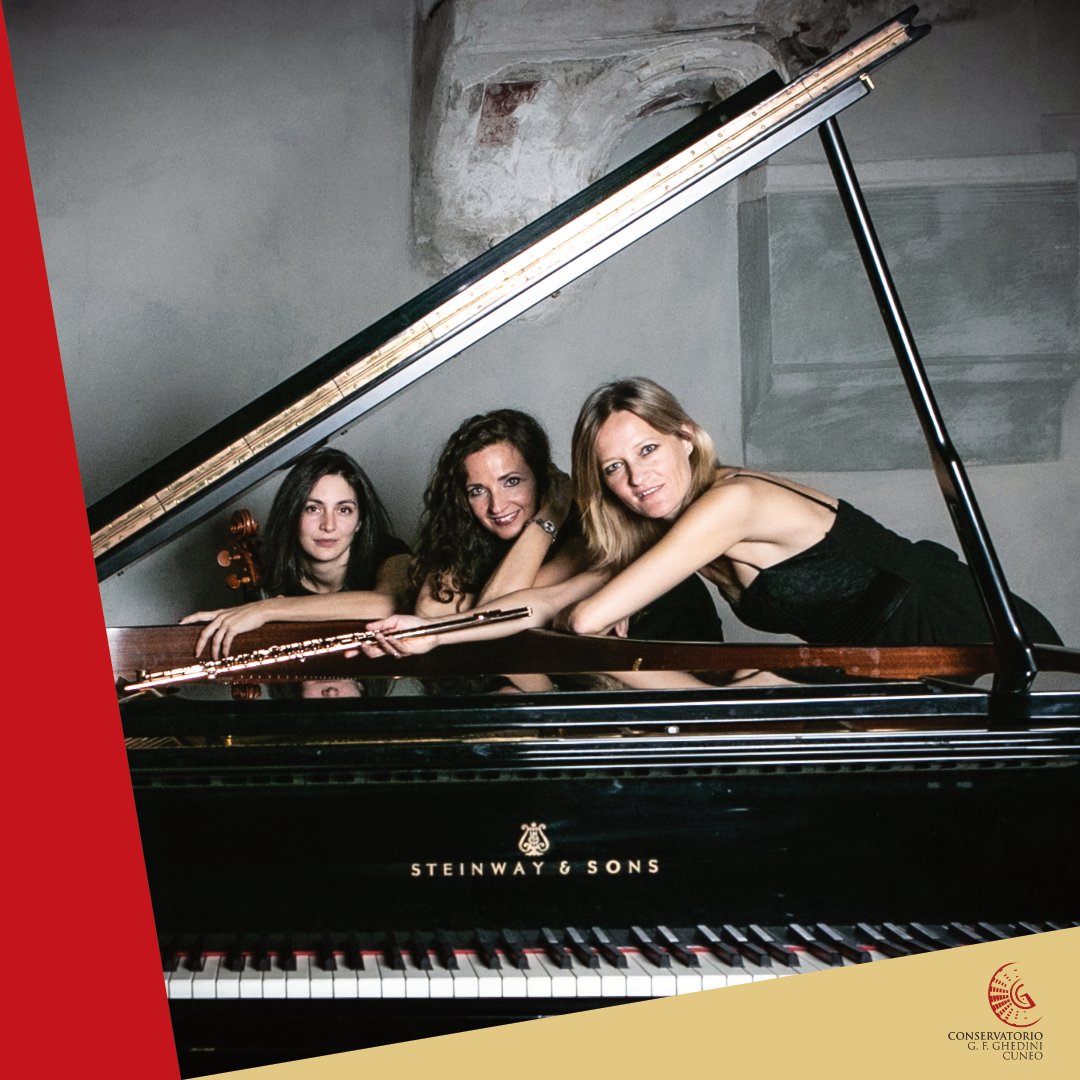 [I nostri docenti]
Venerdì 15 marzo le docenti del Conservatorio Ghedini Barbara Martinetto al flauto e Clara Dutto al pianoforte, assieme alla collega Milena Punzi Anfossi al violoncello, si esibiranno con il Trio Louise al Centro civico La Corte di Galliate Lombardo (VA).