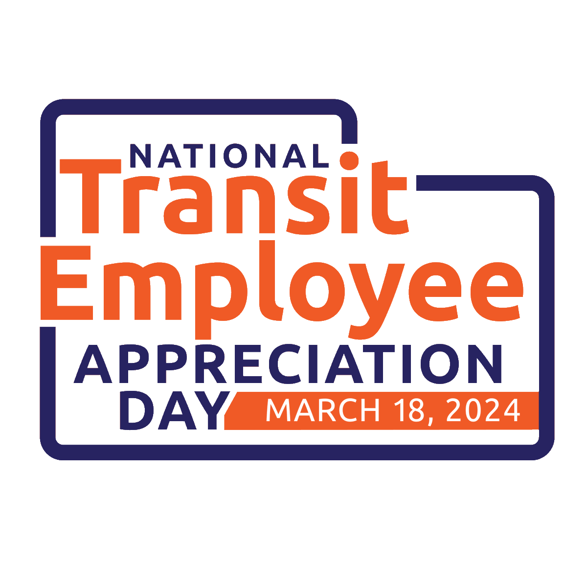 Let's show our appreciation for transit drivers on Transit Driver Appreciation Day, March 18! This day was created to recognize the hard work and dedication of the people who drive public transportation systems around the world.