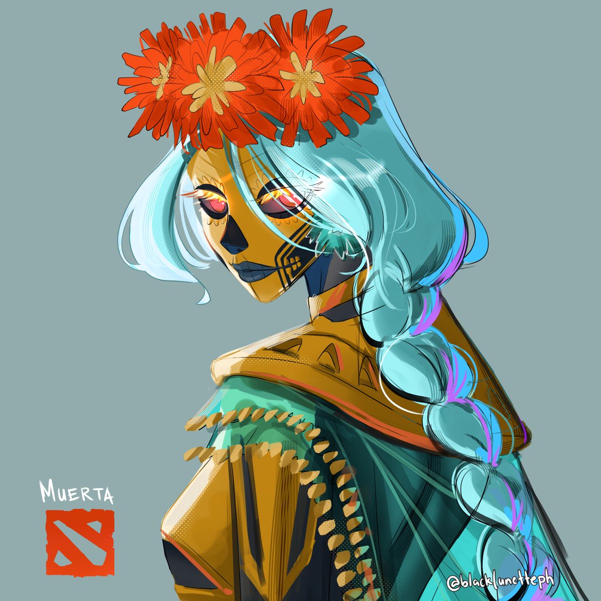 dota2 sketch
Muerta!

#dota2 #digitalart #commissions
