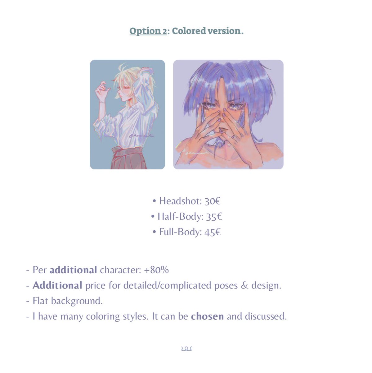 haruisart's tweet image. Hi! ‹3

I'm finally opening c0.mmiss.i0ns for the first time. If you are interested, please check my carrd below for ToS &amp;amp; more info! Tysm ♡

[RTs appreciated✨]