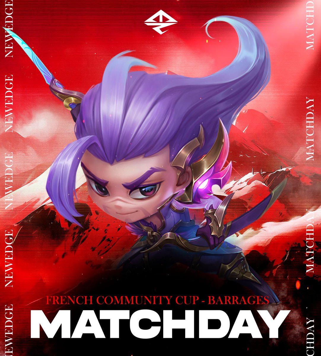 📢 𝗘𝗧 𝗖'𝗘𝗦𝗧 𝗣𝗔𝗦 𝗘𝗡𝗖𝗢𝗥𝗘 𝗙𝗜𝗡𝗜

N'oubliez pas les barrages de la TFT #FCC pour accéder à la finale 🔥

📅 FCC, barrages 
🕐18H30 
🔗twitch.tv/newedgeesports (<a href="/Heartx155/">Heartx</a>)

Pour le cast global avec <a href="/EnzoCotigny/">BoZo !!!!!! 🤡🤡</a>  ça se passe ici 👉twitch.tv/gamecenteronli…