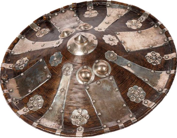 alulapan's tweet photo. The auctioneers Anderson &amp; Garland are planning an auction on 29 Feb of a shield from #Ethiopia. It is part of the items looted by the British expedition. The central boss is engraved with "Magdala 13th April 1868" https://t.co/TY3fS4edtc @OpenRestitution https://t.co/BZ0K8rZPl3