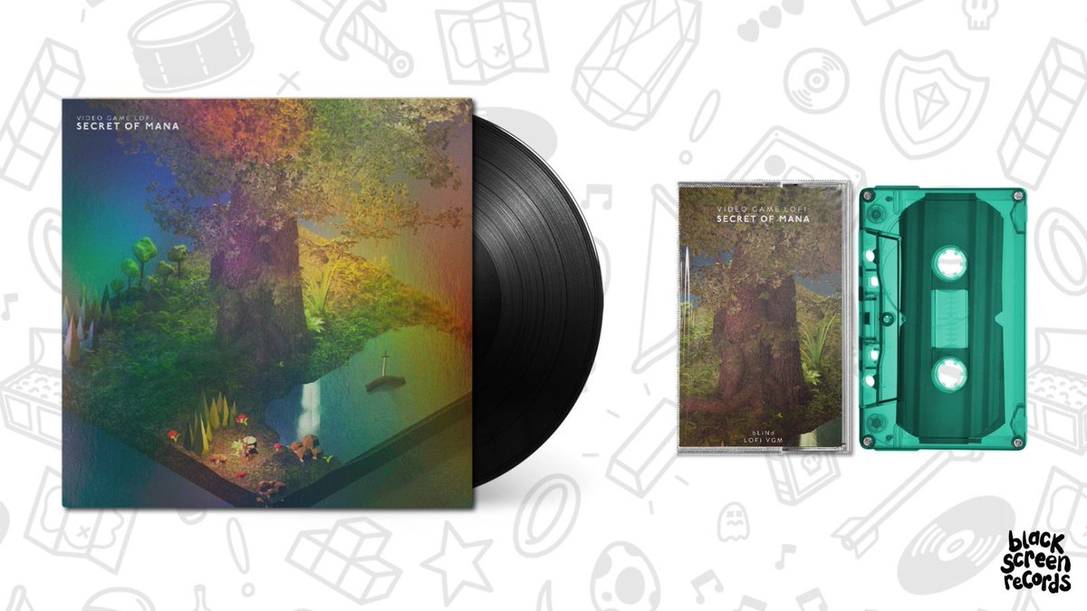 Black Screen Records (@blackscreenrec) on Twitter photo Let's chill with this new LoFi Release! 🛋️
We're happy to be distributing Video Game LoFi: Secret of Mana
by bLiNd from <a href="/curagarecords/">Curaga Records</a> on cd, tape and vinyl.
Get it here:
blackscreenrecords.com/products/video… Let's chill with this new LoFi Release! 🛋️
We're happy to be distributing Video Game LoFi: Secret of Mana
by bLiNd from <a href="/curagarecords/">Curaga Records</a> on cd, tape and vinyl.
Get it here:
blackscreenrecords.com/products/video…