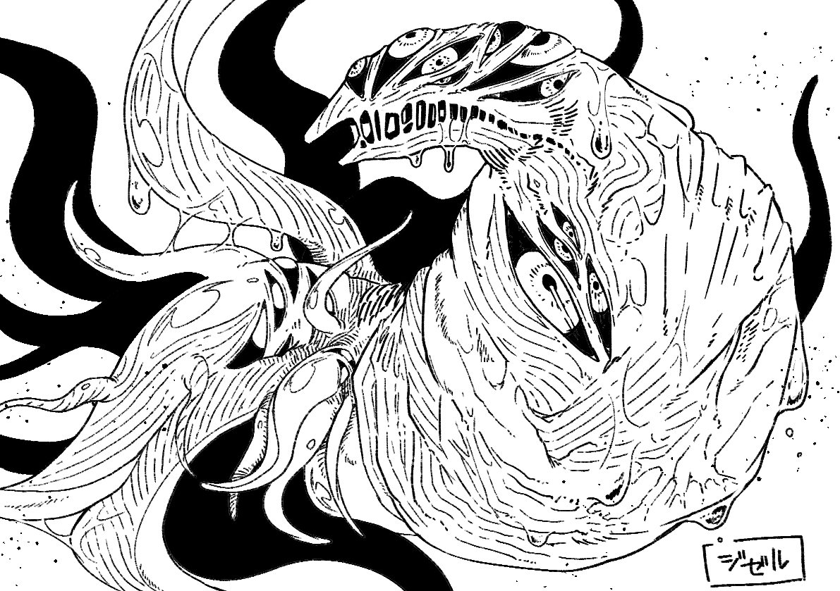 描くのが楽しいクリーチャー 