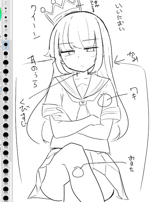 世界一きもい落書きだよぉ… 