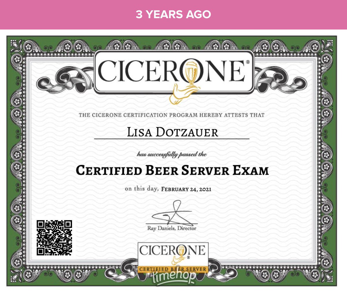 AtomicDucks's tweet image. Tempus fugit 🍻 

Thanks @abe ☺️
#ontheroadtocicerone #lockdownlearning @cicerone