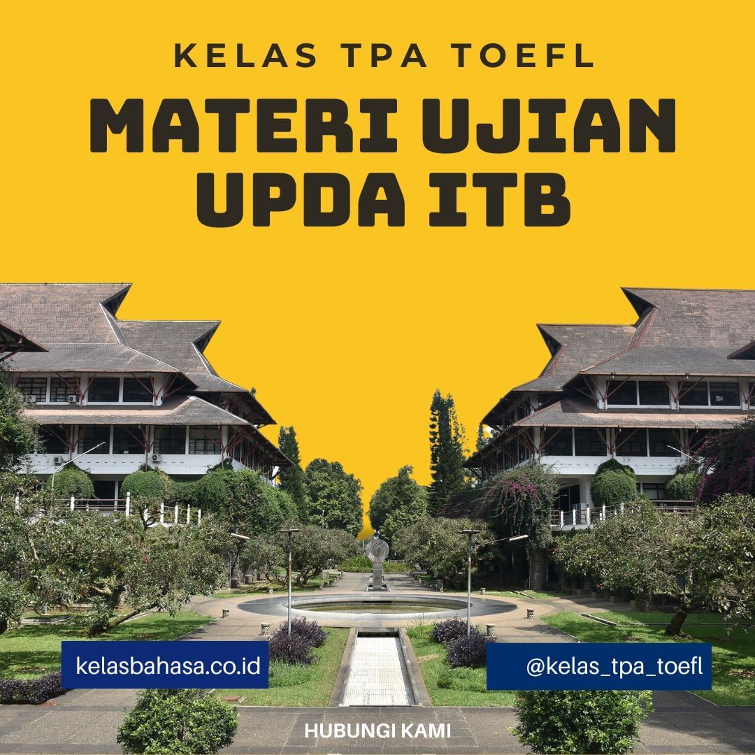 Kelas_ppds's tweet image. Kelas persiapan ujian UPDA ITB dan ELPT ITB 2024

kelasbahasa.co.id/kursus-upda-da…

#UPDAITB #pmbitb #elptitb #kursusupda #lesupda