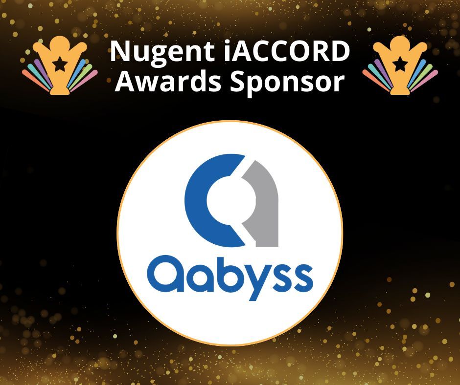 We're thrilled to have @AabyssTech as the headline sponsor for our iACCORD colleague awards! Thank you for helping us shine a spotlight on the incredible efforts of our hard-working and dedicated colleagues! 🏆👏 #WeAreNugent #iACCORDAwards