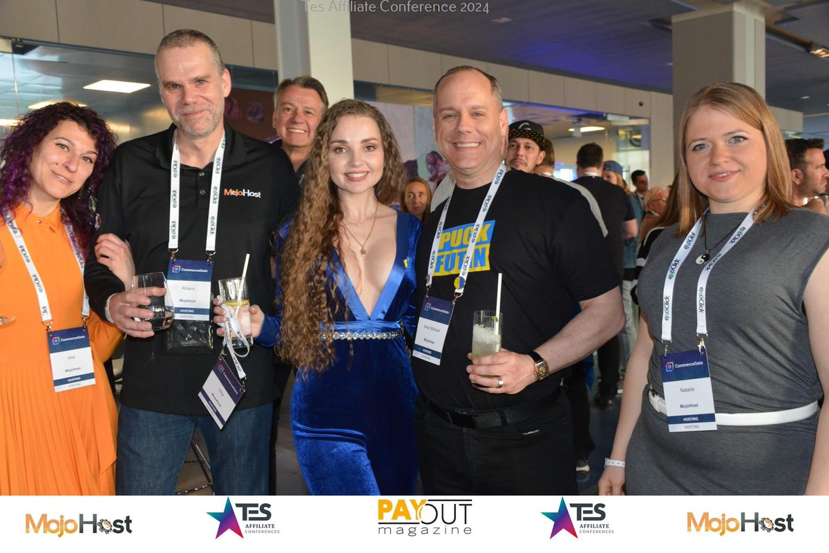 MojoHost (@mojohost) on Twitter photo ☯️Thank you all for joining us last night at the <a href="/TheEuroSummit/">The European Summit</a> Early Arrivals Kickoff Party! 🍹 Stop by table 102 at the #MeetMarket today! 🧡 #TES #TES2024 #TES24 #AffiliateMarketing #affiliateconference #thatsgoodmojo ☯️Thank you all for joining us last night at the <a href="/TheEuroSummit/">The European Summit</a> Early Arrivals Kickoff Party! 🍹 Stop by table 102 at the #MeetMarket today! 🧡 #TES #TES2024 #TES24 #AffiliateMarketing #affiliateconference #thatsgoodmojo