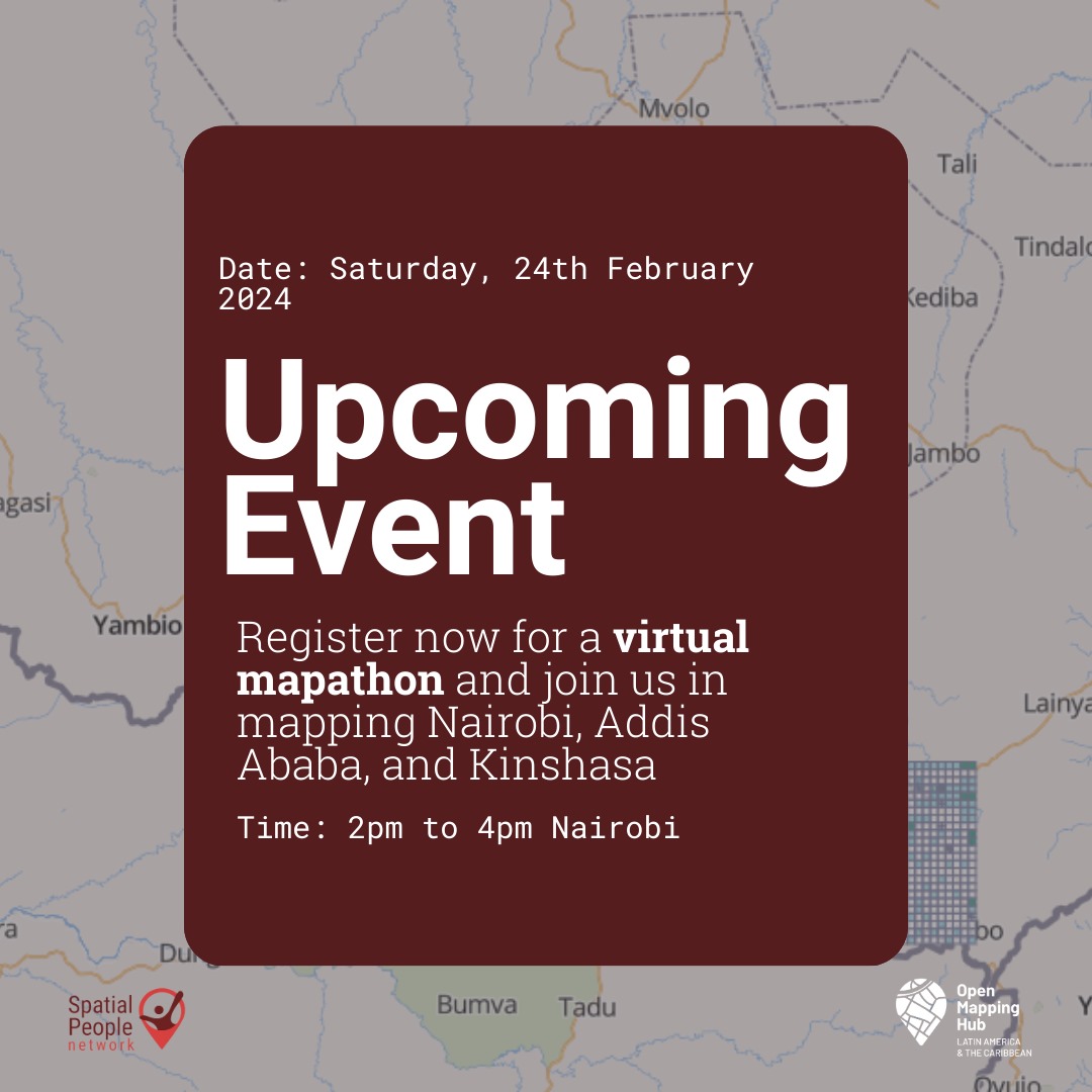 openmapping_esa's tweet image. You are trying to become a better mapper and you're missing out on our mapathons....?? Noo way!
We're at the peak of our weekend #SpatialCities Mapathon and it's not too late to join us 😀
#SpatialCitiesCampaign #SpatialPeopleNetwork