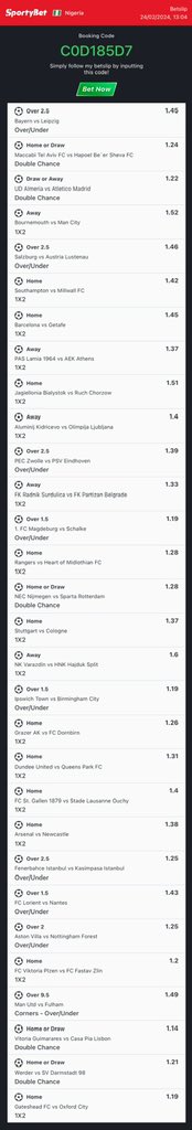 BoomQueen_'s tweet photo. D839D370 ⏩️ 26ODDS

C0D185D7 ⏩️ 5707ODDS

SPORTYBET 

🥳🥳🥳 https://t.co/IJkTLR9ZM6