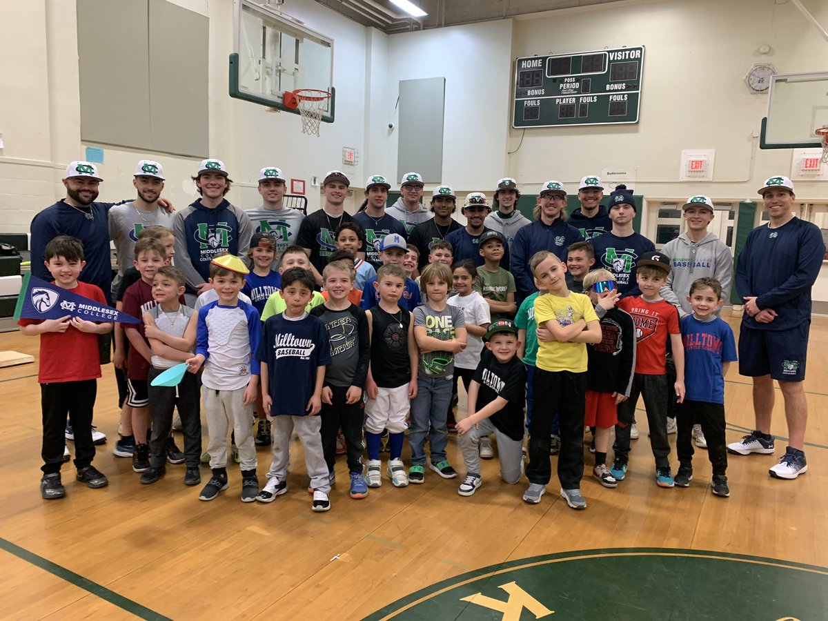 MCColtsBaseball's tweet photo. Earlier this week we had the opportunity to work with Milltown Little League to help the next generation of baseball players. Thank you to Executive Director of HR, Joe Morgan, for working with us to put together this event. It was an awesome experience for all involved. https://t.co/gqqyHxggzm