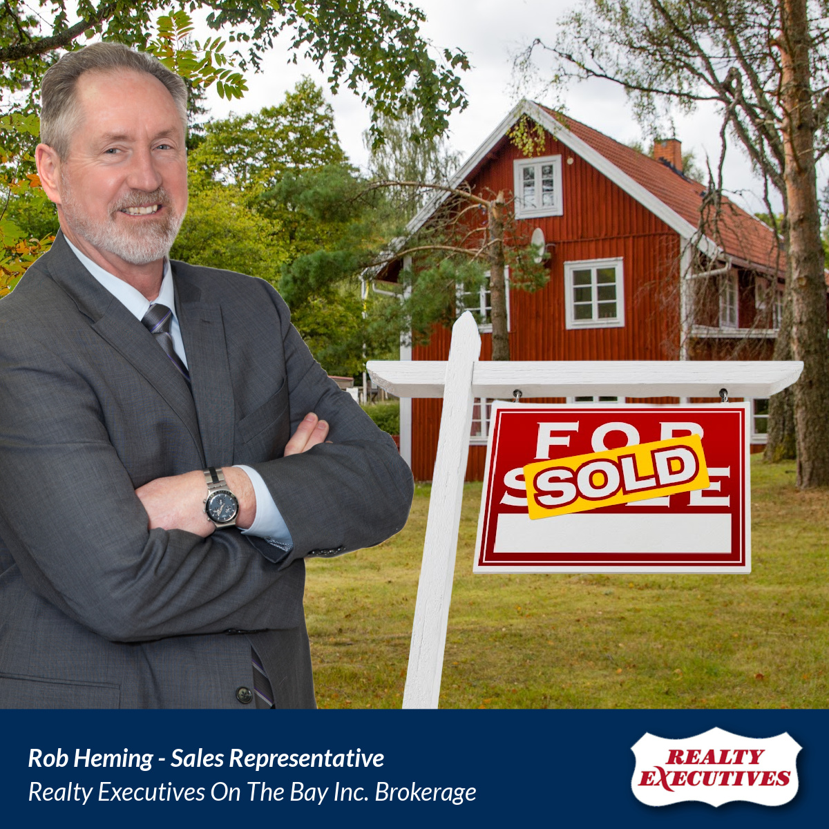 Rob has the local insights and knowledge that you need to get the price you deserve.
Learn more at 705-361-9283.
Rob Heming - Sales Representative - Realty Executives On The Bay Inc. Brokerage

#RobHeming #GeorgianBay #Midland #Ontario #SimcoeCounty #HIRELOCAL #HireALocalRealtor