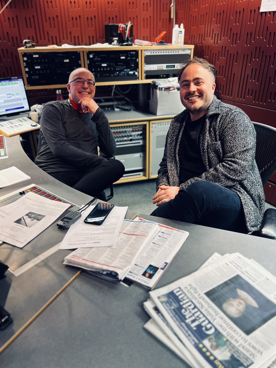 GernonBen's tweet photo. It’s been so enjoyable spending so much time with Ravel’s complete Mother Goose @BBCRadio3 

Great to be with you this morning for Building a Library @andrewCDmcg https://t.co/1ygP0iLaUj
