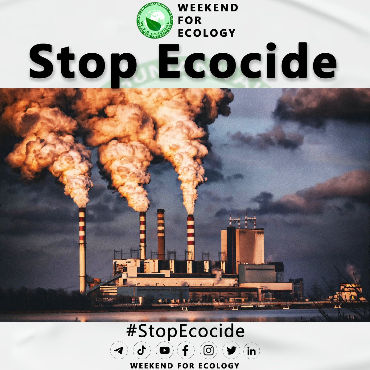 Environmental pollution is dangerous, refusing to compensate for the damage caused is even more dangerous.
polluters must pay for the damage they cause to the environment.
#StopEcocide #Now
#WeekendForEcology 
#ClimateChaos #ClimateActionNow #viralvideo @BeeAsMarine