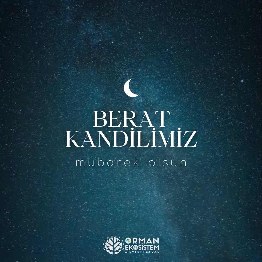 💙 Berat Kandilimiz Mübarek Olsun!

#berat #beratkandili #kandil #kandilgecesi #ormanekosistem