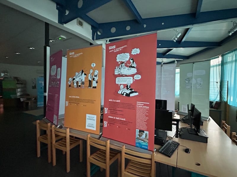 Les élèves du collège René Cassin ont pu bénéficier d'une intervention de sensibilisation aux droits et responsabilités grâce à l'exposition de la PJJ. Celle-ci avait toute sa place dans le cadre de notre semaine citoyenne au collège.