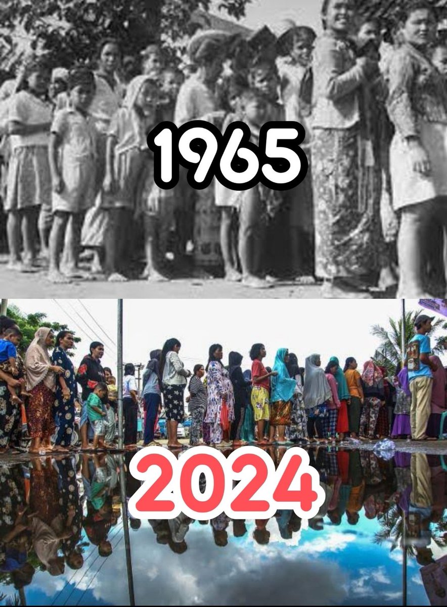 Gimana percaya  Bapaknya Samsul ngomong soal Indonesia Emas
Kalau keadaan rakyat di abad 21 ini masih ngga ada beda dari 60 tahun lalu.

Kita kasih gaji dan segala macam fasilitas  10 thn menjabat cuma hasilkan keadaan menyedihkan seperti ini!