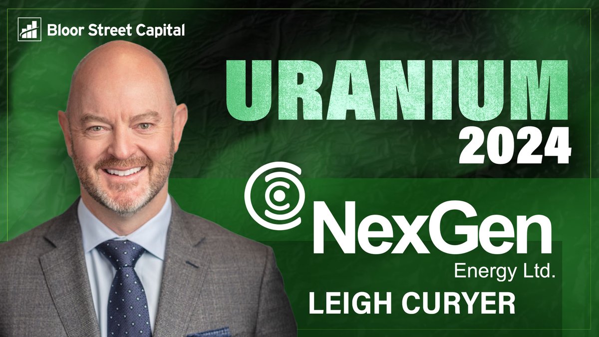 #ICYMI Leigh Curyer of @NexGenEnergy_ provides an overview of what to expect in 2024. Replay bit.ly/3Ta3IZz
