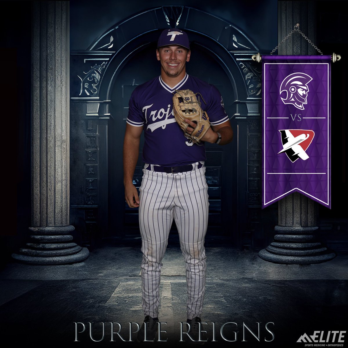 🚨Gameday on the Hill🚨
⚾️ vs Lewis 
⏰ 12:00 PM &amp; 3:30 PM
📍Jackson Field 
🔗 tnutrojans.com 
#PurpleReigns 
#DefendTheHill