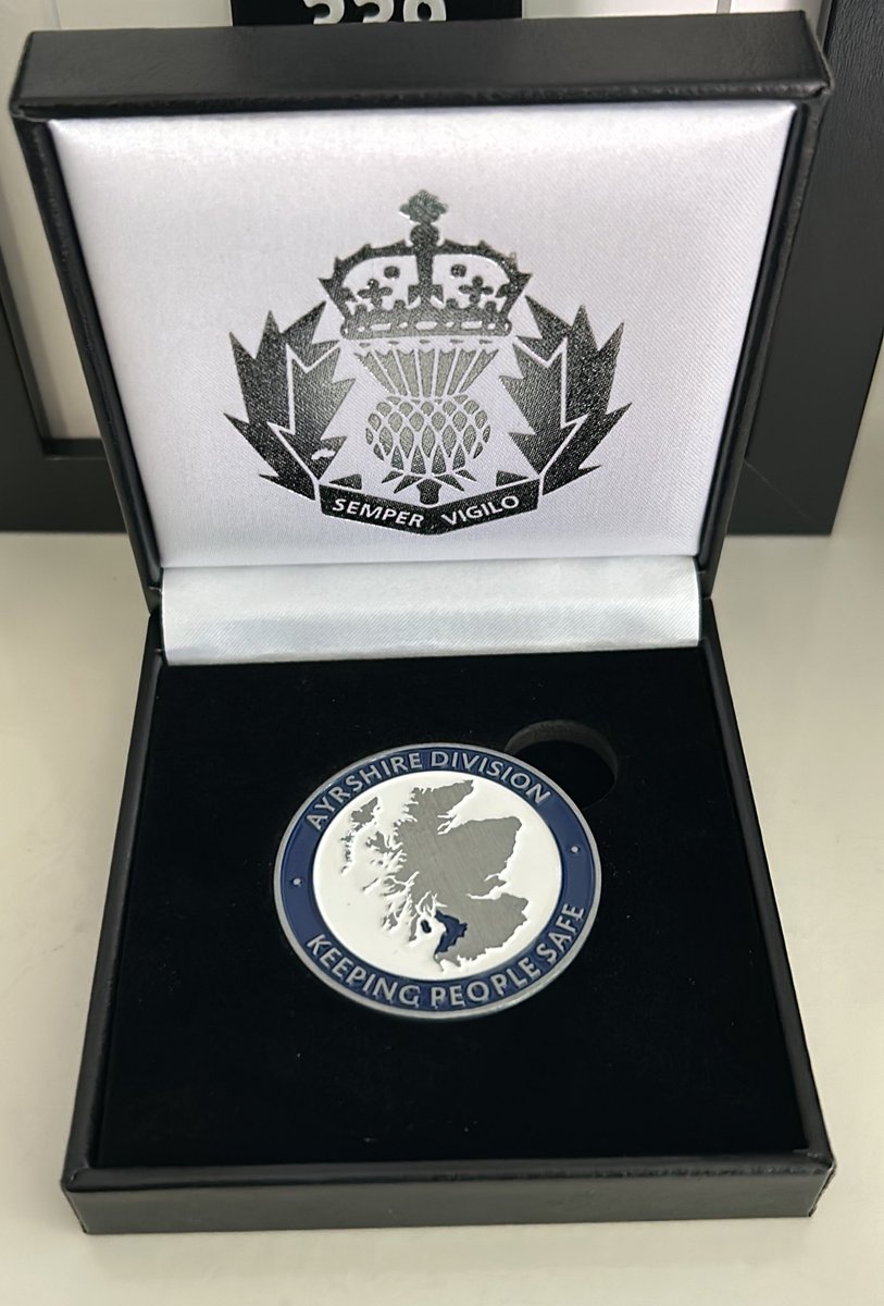 Marshall (@k95_marshall) on Twitter photo After almost two full decades with <a href="/PSOS_Ayrshire/">Police Scotland Ayrshire</a> it is time to hang up my numerals and move to ‘K’ Division <a href="/PSOSRenfInver/">Police Scotland Renfrewshire & Inverclyde</a> where a new adventure awaits. Thanks to all of my friends and colleagues for my lovely gifts. #PoliceFamily #Communities After almost two full decades with <a href="/PSOS_Ayrshire/">Police Scotland Ayrshire</a> it is time to hang up my numerals and move to ‘K’ Division <a href="/PSOSRenfInver/">Police Scotland Renfrewshire & Inverclyde</a> where a new adventure awaits. Thanks to all of my friends and colleagues for my lovely gifts. #PoliceFamily #Communities