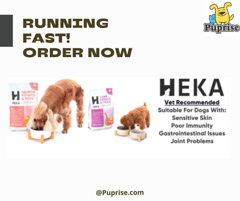 Heka Pet Food started when we saw a need for healthy pet food that focuses on the healing and well-being of our pets. We believe the best way to nurture our pets is by imparting healing through nature. Order Heka Food products @Puprise.com #Puprise #petstore #petparents