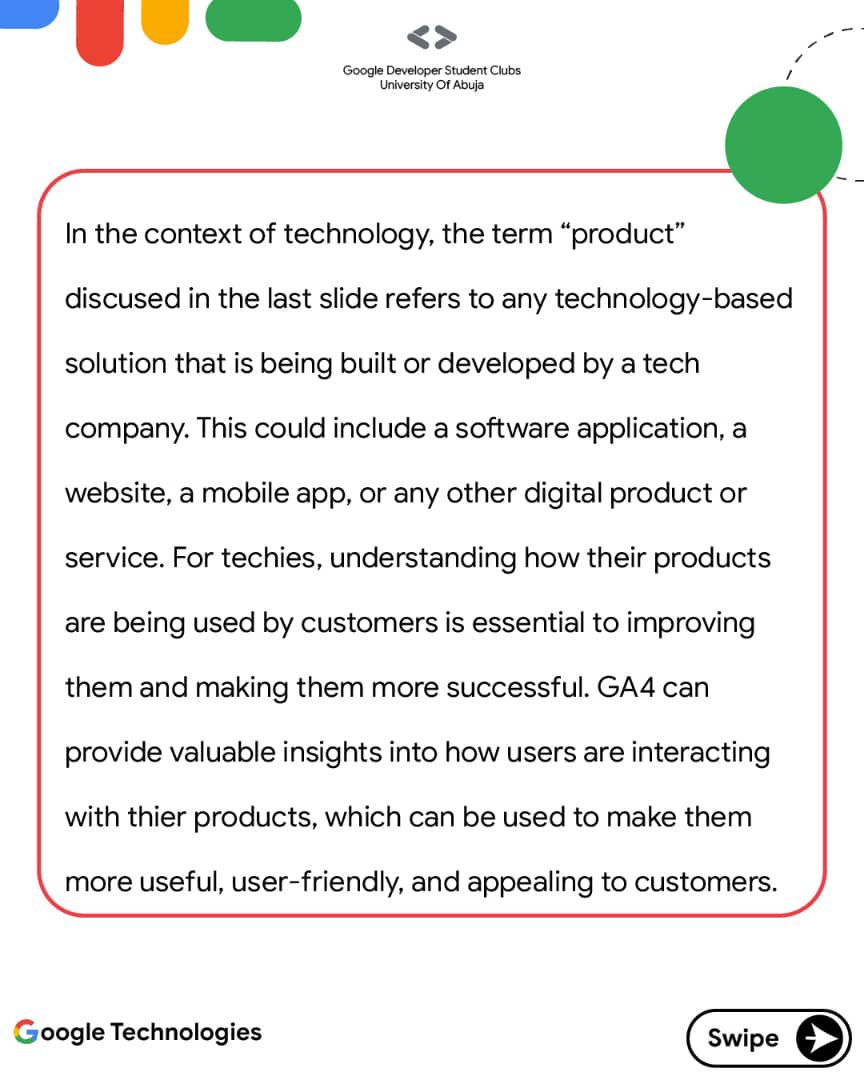 gdsc_uniabuja's tweet image. The future of analytics is bright and it&apos;s time to get on board!
Ahoy!!!

#GoogleTechnologies
#GoogleAnalytics4
#GA4
#GDSCUNIABUJA
#GDSC