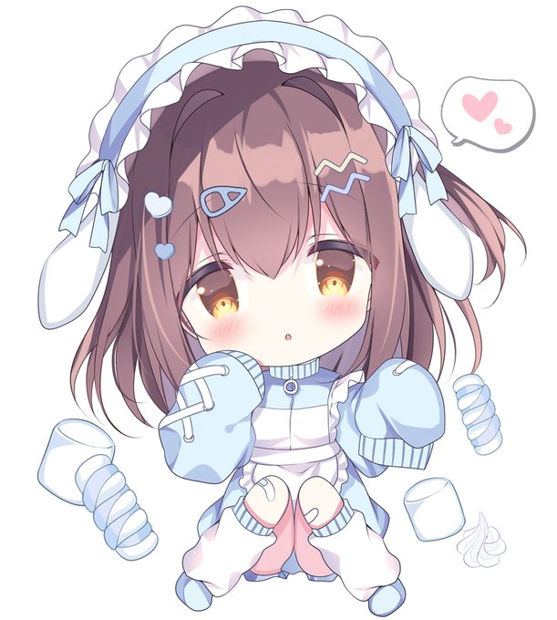 \ジャージメイドどうかな…?💙/ 