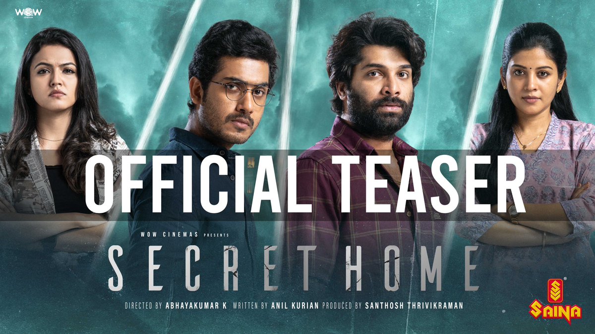 ‘Your Hallucinations could become true’ Unfolding the official teaser of Secret Home Official Teaser youtu.be/Y2XApxhwgRs?si… Based on a real incident in kerala @secrethome_movie @chandhunadh @aparna.das1 @anu.mohan.k @maala.parvathi @thrivikramansanthoshkumar @abhayakumar.k